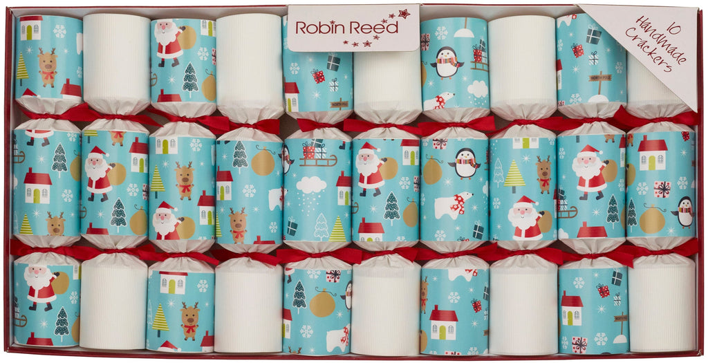 10 x 8.5"  Handmade English Christmas Crackers - Christmas Cuties by Robin Reed -  42304