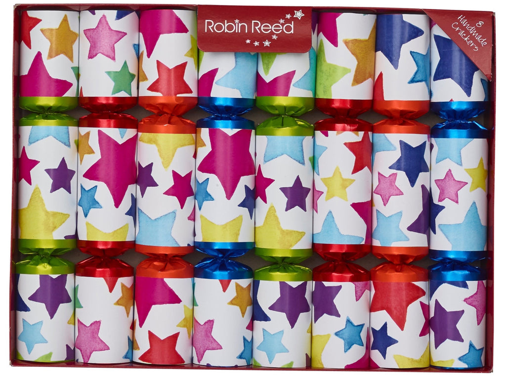 8 X 10" English Christmas and Party Crackers By Robin Reed - Magical stars - 51815